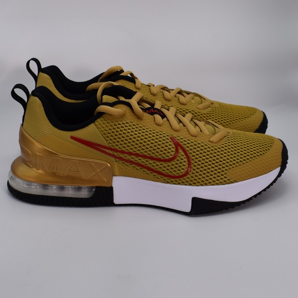 Nike Air Max Alpha Trainer 6 Sneakers Sz 11 Flat Gold University Red FQ1833-700 - Picture 7 of 15